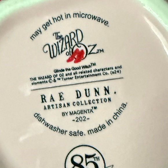 Rae Dunn GLINDA THE GOOD WITCH mug Wizard of Oz Wicked Movie NEW - Picture 10 of 10